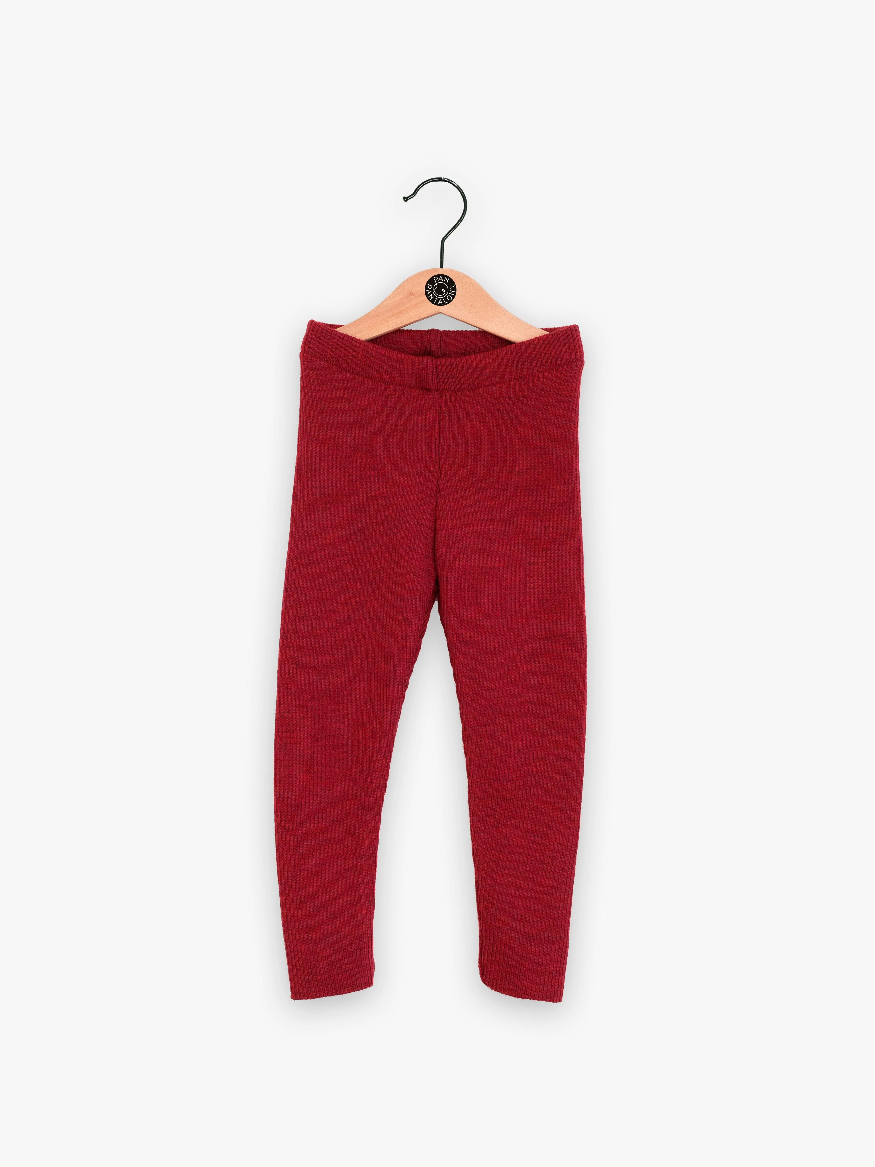 PP: Merino Red Leggings