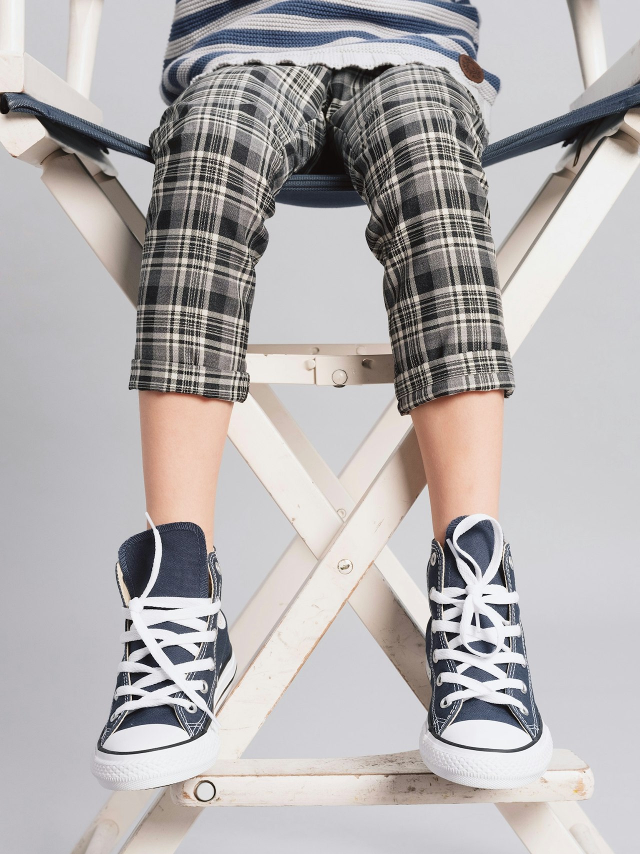 grey scotch pants